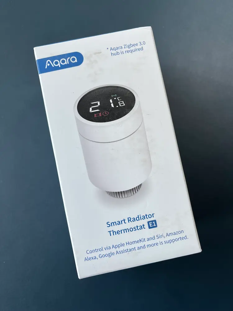 Aqara E1 Verpackung