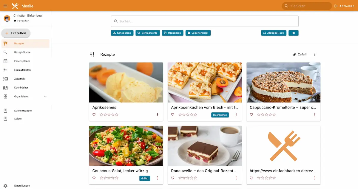Top 5 Mealie meiner selfhosted Apps 2025