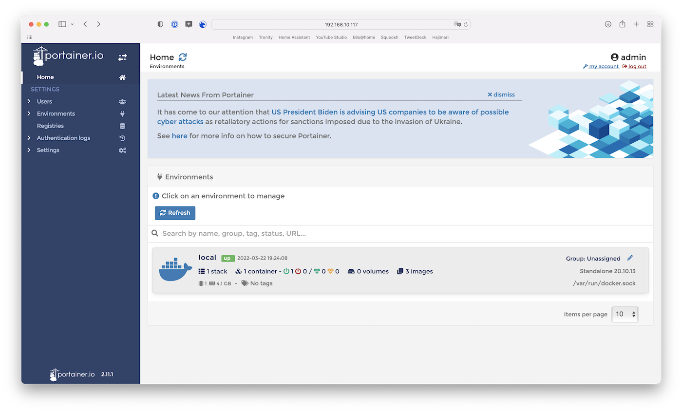 Portainer Tutorial (für Version 2.x) · Tutorials und Erfahrungen rund